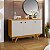 Buffet Harmonia 3 Portas Cinamomo/ Off White JCM Movelaria - Imagem 1