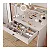 Penteadeira Camarim Encanto JCM Movelaria Off White - Imagem 4