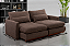 Sofá Evidence Creta 1,00 Linho Marrom - Imagem 2