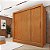 Guarda Roupa Vitória 3 Portas 04 Gavetas Flex Tcil Cinamomo/ Off/ Cinamomo - Imagem 2