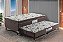 Cama Acoplada Belo Sono c/ Auxiliar 188x88x45 Jade Marrom - Imagem 2