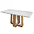 Mesa de Jantar Sintonia 1,70 Lopas Amendoa Clean/Off White - Imagem 4