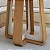 Mesa de Jantar Sintonia 1,70 Lopas Amendoa Clean/Off White - Imagem 3