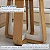 Mesa de Jantar Sintonia 1,70 Lopas Amendoa Clean/Off White - Imagem 11