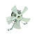 Micro Motor Ventilador WEG FPK 1/40 Freezer Balcão 220V - Imagem 2