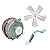 Micro Motor Ventilador WEG FPK 1/40 Freezer Balcão 220V - Imagem 1