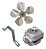 Micro Motor Ventilador 1/40 Hélice Alumínio Freezer Balcão - Imagem 1