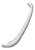 Puxador Da Porta Refrigerador Bosch Ksu Ksv Branco 366280 - Imagem 1