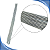 10x Varetas Solda De Aluminio 1.90 x 480mm Com Fluxo Interno - Imagem 2