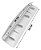 Gaxeta Borracha + Puxador Freezer Consul Cha22 Chb53 68x72 - Imagem 6