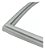 Kit 10x Borrachas Freezer Horizontal Electrolux H400 66x62 - Imagem 3