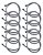 10x Mangueiras Lava E Seca Samsung Dc-9702250f Preço Atacado - Imagem 1