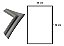 Borracha Gaxeta Inferior Bosch Continental Ge 116x68 Cm - Imagem 2