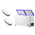 2x Borrachas + 2x Puxadores Freezer Metalfrio DA550 82x61 - Imagem 1