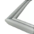 Borracha + Puxador Freezer Horizontal Electrolux H400 66x62 - Imagem 5