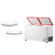 2x Borrachas + 2x Puxadores Freezer Consul CHA22 CHB53 68x72 - Imagem 1