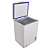 Borracha + Puxador Freezer Horizontal Electrolux H300 103x66 - Imagem 2