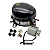 Motor Compressor 1/3+ HP EM2U3125Z Embraco Gás R134a 220V - Imagem 3