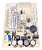 Placa Potência Geladeira Elect Df42 Dw42x 70201381 A29176501 127/220v - Imagem 1