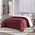 Kit Coberdrom Soft 05 Peças King cor: Vermelho Marsala - Imagem 5