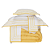 Kit Coberdrom Soft 05 Peças Queen cor: Amarelo - Imagem 3