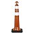 Cone Balizador T-TOP Semi Flexível Com Refletivo - Imagem 1