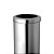 Lixeira em Aço Inox Com Aro Inox 70 cm - 30 litros - Imagem 3