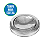 Lixeira em Inox Com Tampa Meia Esfera - 22 Litros - Imagem 3