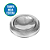 Lixeira em Inox Com Tampa Meia Esfera - 30 Litros - Imagem 2