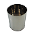 Lixeira em inox com tampa meia lua 24 x 30 - 13,5 litros - Imagem 4
