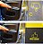 Proteção Borracha EVA Autocolante  Para Parede Garagem Estacionamento 1,00 X 0,65 - 15mm - Imagem 4