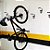 Suporte Para Bicicleta Individual  Bicicletário Vertical - Preto - Imagem 2