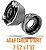 Adaptador aluminio 1 1/2" storz p/ 2 1/2" rosca globo 5FPP 25/1925 - Imagem 4