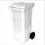 Contêiner Plástico para lixo com rodas - 120 litros - Imagem 5