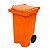 Contêiner Plástico para lixo com rodas - 120 litros - Imagem 7