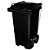 Lixeira Contêiner de Lixo 240 litros Com Rodas e Pedal - Imagem 7