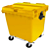 Contêiner Para Lixo 660 litros Completo com RODAS E PEDAL - Imagem 1