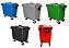 Contêiner Para Lixo 660 litros Completo com RODAS E PEDAL - Imagem 9