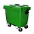 Contêiner Para Lixo 660 litros Completo com RODAS E PEDAL - Imagem 7