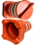 Cone Barril Sinalizador de Trafego Com Refletivo 110 Cm - Imagem 3