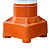 Cone Barril Sinalizador de Trafego Com Refletivo 110 Cm - Imagem 4