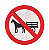 Placa Proibido Trânsito de Veículos de Tração Animal R-11 - Imagem 1