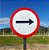 Placa Sentido de Circulação da Via/Pista R-24a - Imagem 2