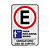 Placa Vaga Exclusiva para Idoso – Uso Obrigatório do Cartão - Imagem 1