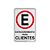 Placa Estacionamento para Clientes - Imagem 1