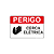 Placa PERIGO – Cerca Elétrica – 30x20 cm - Imagem 1