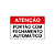 Placa – Atenção: Portão com Fechamento Automático – 30x20 cm - Imagem 2