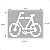Gabarito de Pintura Ciclovia: Símbolo Bicicleta - Imagem 4