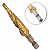 Broca Escalonada 4 a 12 Mm HSS Profissional Espiral MTX - Imagem 2