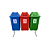 Conjunto para Coleta Seletiva – 3 Lixeiras de 100L - Imagem 6